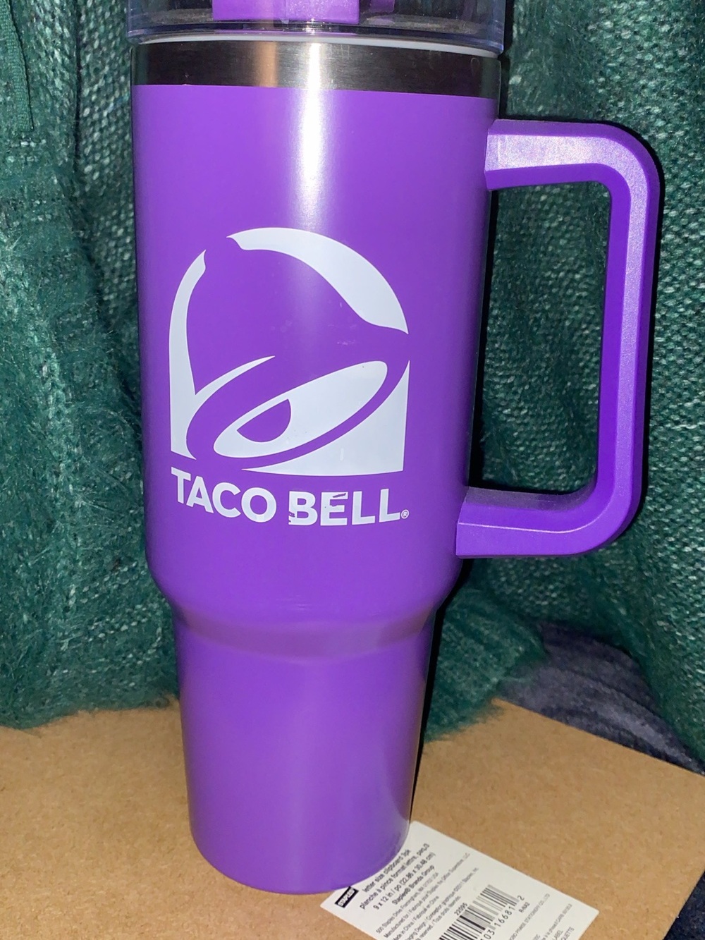 tacobell Travel Mug with Handle
